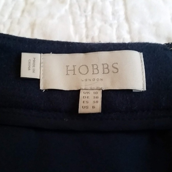 HOBBS London A-Line Wool Skirt 6 - Picture 3 of 4